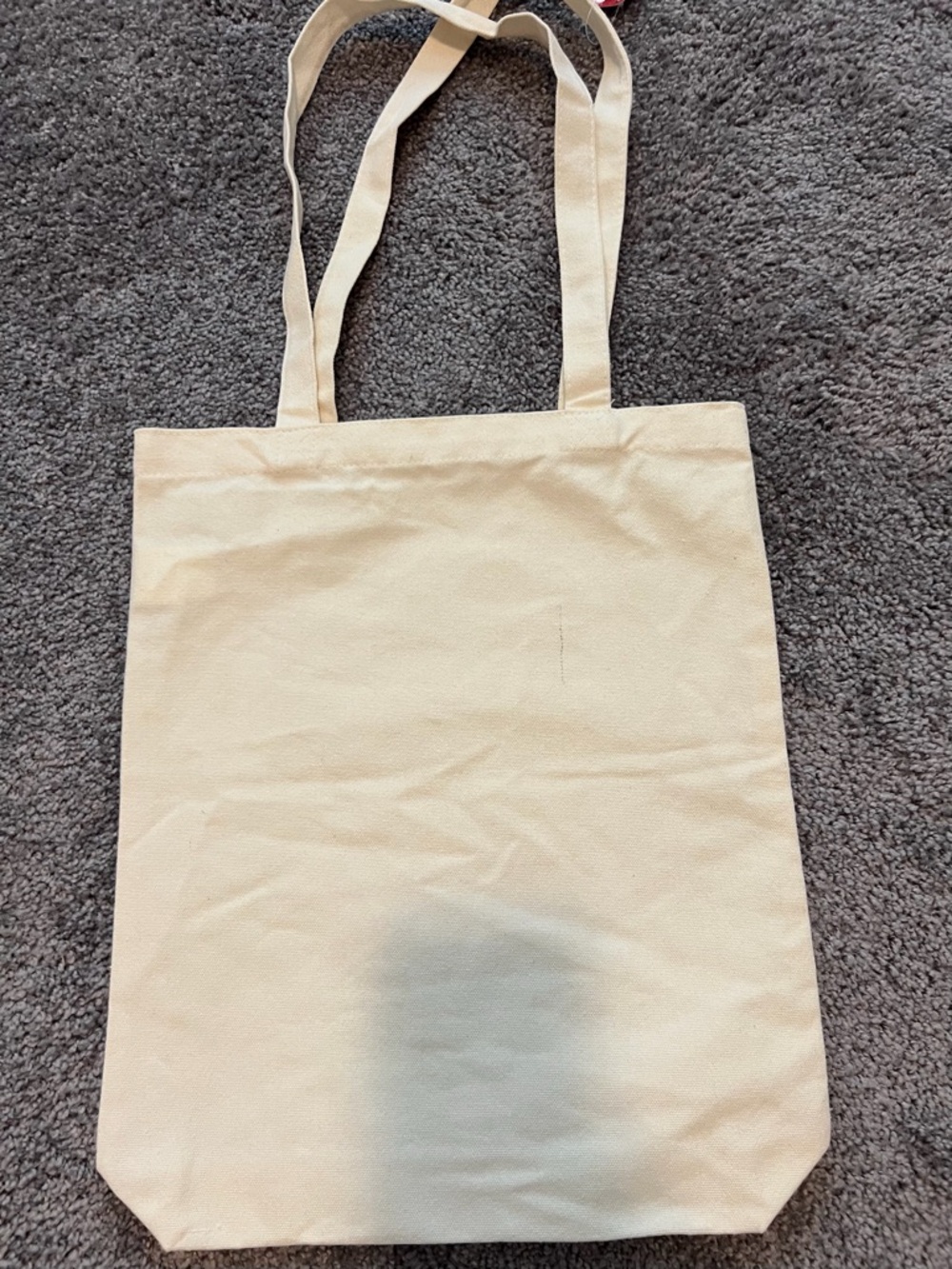 Strawberry Shortcake Cream Canvas Tote NWT - Picture 4 of 6